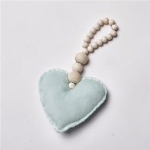 Load image into Gallery viewer, Baby Decoration Pillow Nordic Moon Stars Wooden Beads Strings Toys Kids Bed Room Crib Tent Decor Ornaments Photography Props