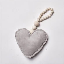 Load image into Gallery viewer, Baby Decoration Pillow Nordic Moon Stars Wooden Beads Strings Toys Kids Bed Room Crib Tent Decor Ornaments Photography Props