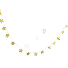 Load image into Gallery viewer, Mosquito Net Hanging Decoration Gold Silver Sparkling Stars baby room decor Children's Rooms Walls Decor baby bed